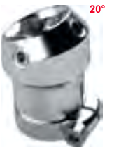 [PR03.Y5.A30] Tube Clamp Adapter ∅30mm 20°