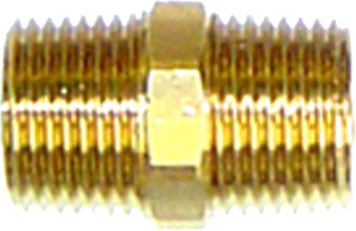 [121 W 307] Bronzerohr-Doppelverbinder, 1/2"