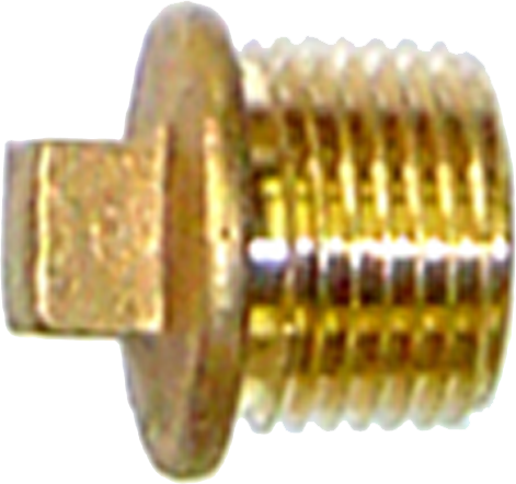 [121 W 306] Bronze pipe plug, 1/2"