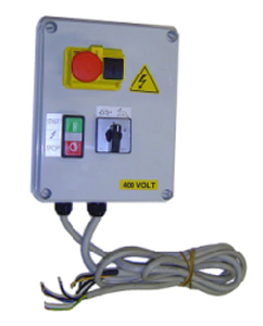 [510 W 201] Electrical control box for grinder's machine