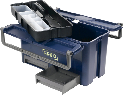 [817 W 002] Caja de herramientas de plástico vacía