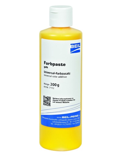 [00 W 40.YL] Colour paste yellow, 0.250g