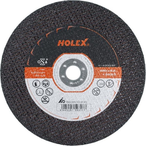 [224 W 101.230] Disco de corte "2 em 1" 230 mm