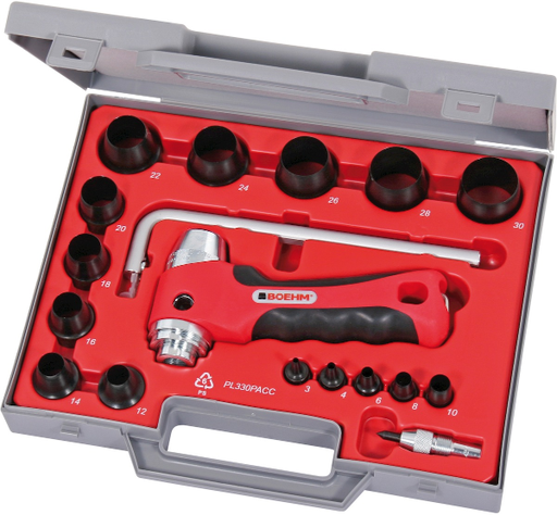 [633 W 001.15] Jeu de découpe-joints universels complet en coffret 3-30 mm