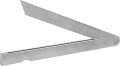 [712 W 001] Setting bevel stainless steel 300 mm