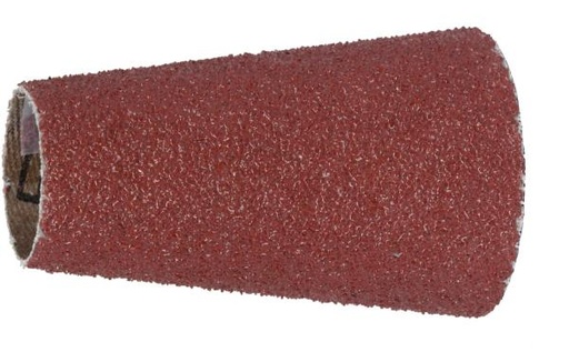 Conical abrasive sanding