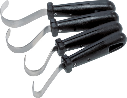 [518 W 003.4] Jeu d'outils pour retoucher les moules en plâtre, 4pc