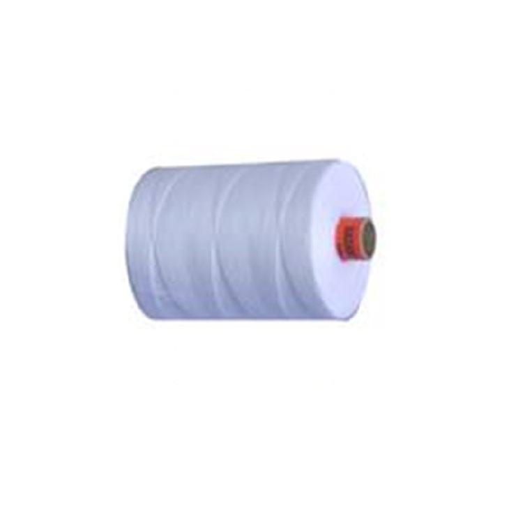 [818 W 001.B.50] Thread, white, shaving resistance 50, 10 rolls