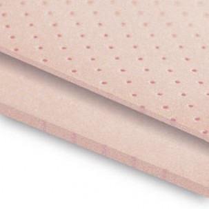 [00 W 13.10] Plastazote perforado 10 mm, color carne, 1m x 1m