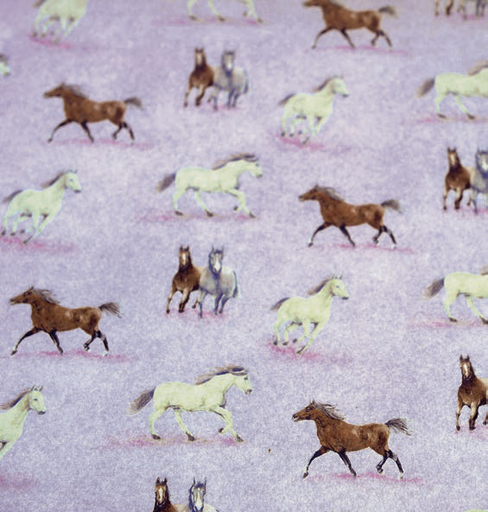 [00 M 18.01] Papier transfert "Petits chevaux"