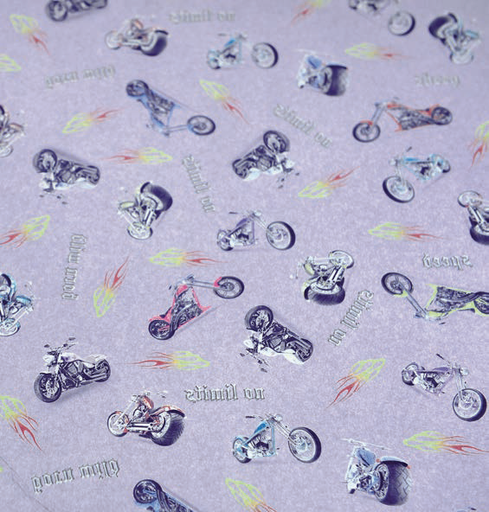 [00 M 18.05] Transferpapier "Motorräder"