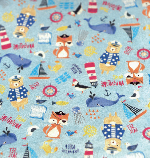 [00 M 18.07] Transferpapier "Fox ahoi"