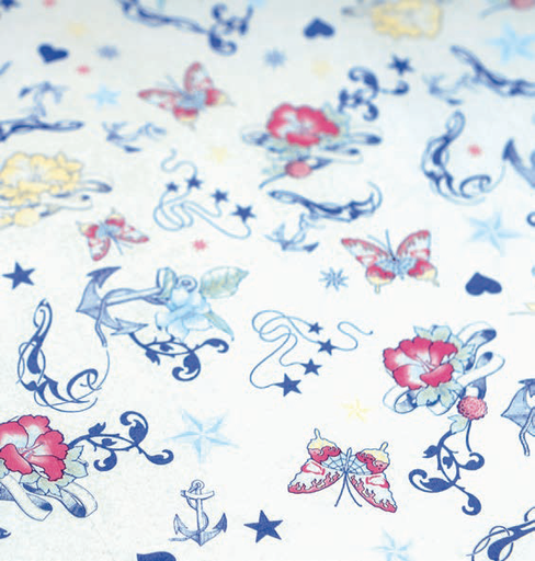 [00 M 18.09] Transferpapier "Sailor White"