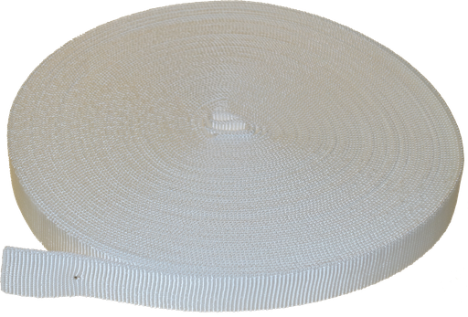 [00 W 51.25] Perlon webbing, 25mm, roll of 25m
