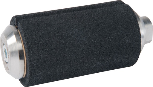 [514 W 003] Rodillo lijador, superficie de goma, Ø60mm, M16