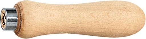 [523 W 120] Manija de madera dura 120mm
