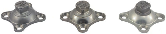 Prongless lamination anchor with pyramid