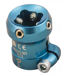 [PR03.YC.001] Adaptateur de tube de serrage pour enfants, Ø22mm, en aluminium allié