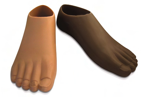 Single axis foot