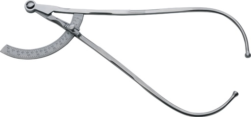 [726 W 000] Direct reading caliper, stainless steel, 500mm