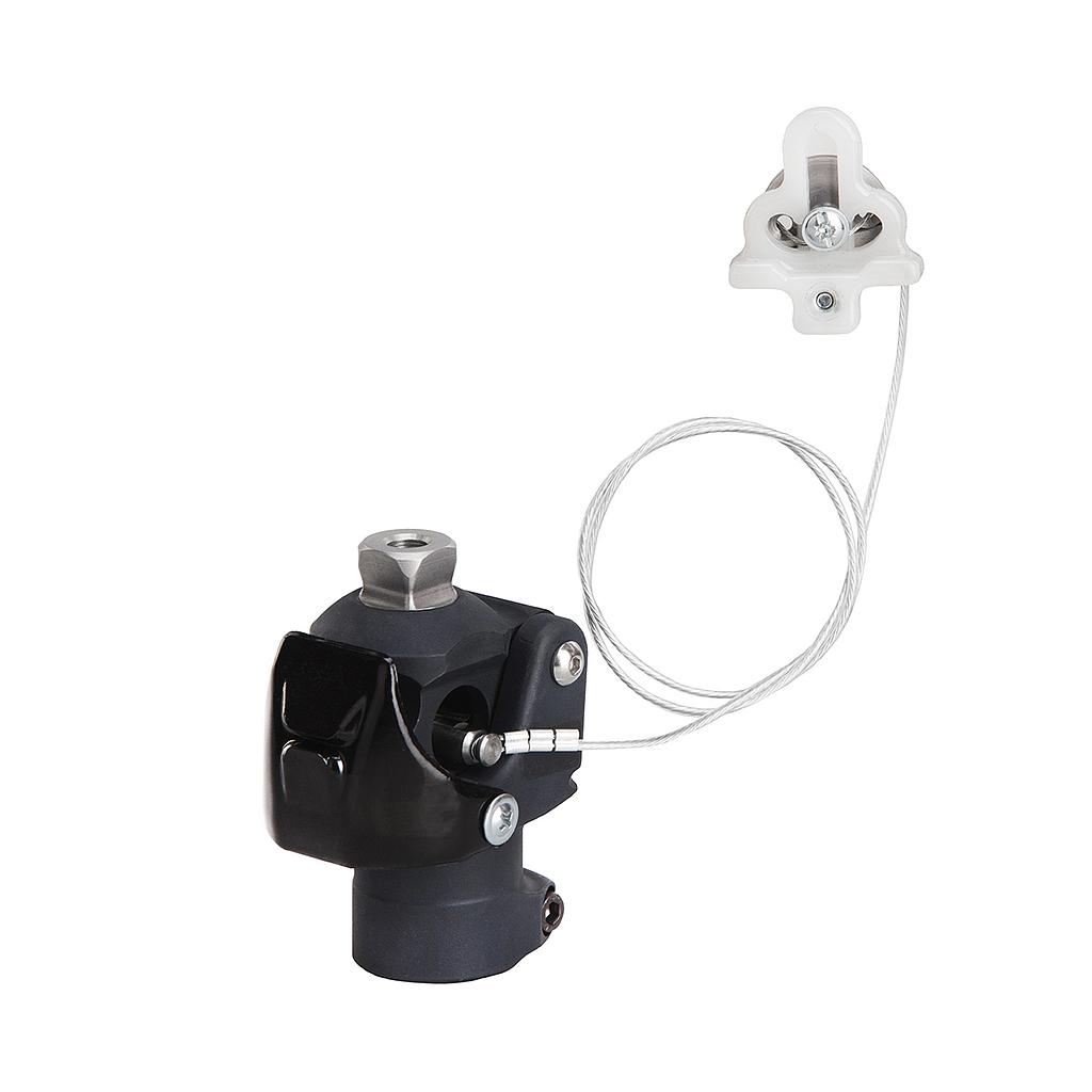 [6H06A/3] Single Axis Knee Joint with Lock, tube clamp connection, aluminum