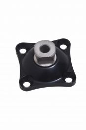 [7H03AC] Conector de 4 orificios con pirámide, aluminio