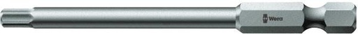 [641 W 101.3] Sechskant-Klinge, lang Schaft E 6,3 Hex-Plus-Profil mit Bohrung 3 mm