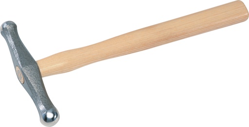 [651 W 002.375] Ball peen hammer, long head, 375g