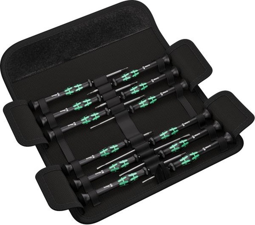 [640 W 004.SET] Electronics screwdriver set “Kraftform Micro” 12pcs