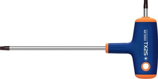 [640 W 007.T25] Screwdriver with Haptoprene® T-handle for Torx® TX25
