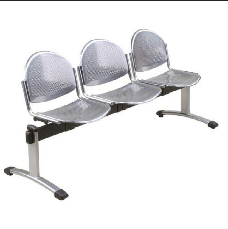 [819 W 204] Banc pour salle d'attente, 3 places