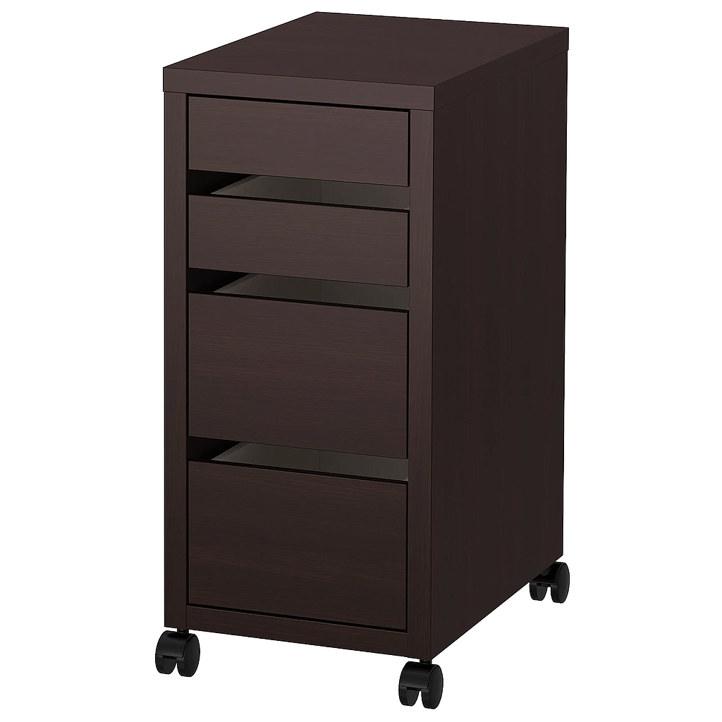 [819 W 402] 4-drawer office unit