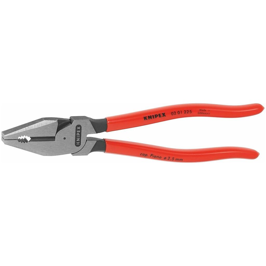 [626 W 001.225] Pince universelle à forte démultiplication, polie 225mm