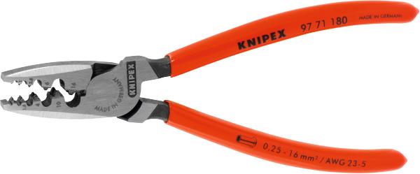 [663 W 001] Crimping tool for terminal sleeves