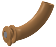 [PR09.BS] Connection tube for vacuum valve