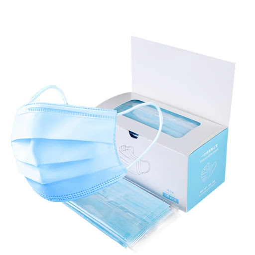 [911 W 005] Surgical type protective mask box, 50pcs
