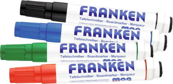 [819 W 502] Kombi-Marker-Set für Whiteboard, 4 stück