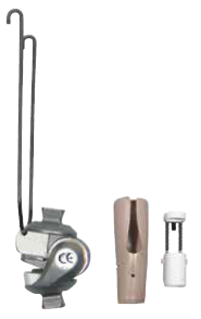 [2-01-4S2S] Modular single axis knee joint with lock, St.steel
