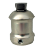 [PR03.U2.010] Tube clamp adapter for children with pyramid, Ø22mm, aluminium