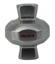 [PR03.U5.010] Adapter for adult with double pyramid, stainless steel