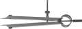 [660 W 003.220] Feder-Spitzzirkel 220mm