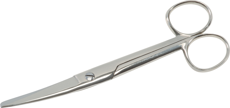 [614 W 006.150] Bandage scissor, straight