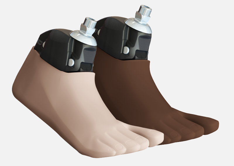 Upya® poly-articulated prosthetic foot