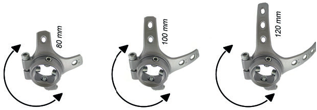 Rotatable lamination anchor, 3 prongs, with receiver