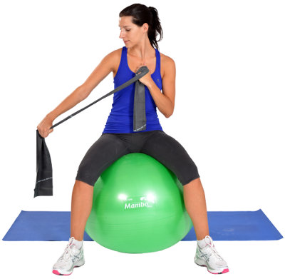 [00 K 80.45.BK] Bande d'exercice, 45,5m, noir