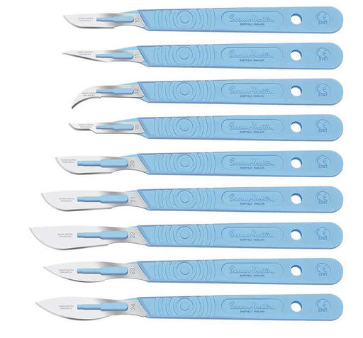 [620 W 101] Bisturís desechables, 10pcs