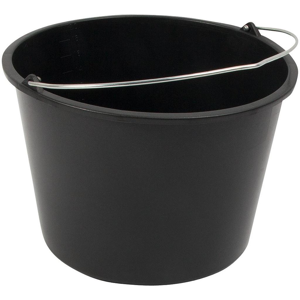 [518 W 001.20] Plaster bucket, plastic, 20l