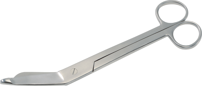 [614 W 105.220] Plaster scissors, "Esmarch", 220mm