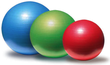 [00 K 10.75] Bolas de PVC Bobath, Ø75cm