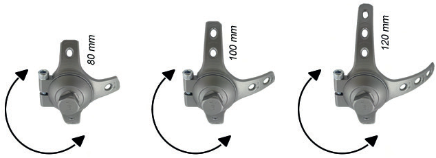 Rotatable lamination anchor, 3 prongs, with pyramid